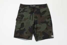 Billabong Mens 30 PlatinumX All Day Spell Out Camouflage Board Shorts Trunks - £38.89 GBP