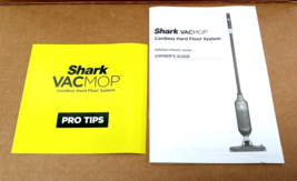 Instruction Manual for Shark VacMop Cordless Hard Floor System QM250/VM250 - £5.57 GBP