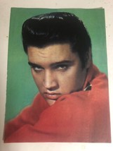 Elvis Presley vintage Magazine Pinup Picture Elvis red shirt - $3.95