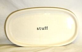 Stoneware Stuff Oval Serving Platter Dinnerware - $21.77
