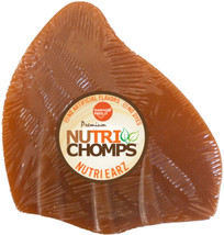 Nutri Chomps Chicken Flavored Wrapped Pig Ear Dog Treat for Healthy Canine Enjoy - £3.07 GBP+