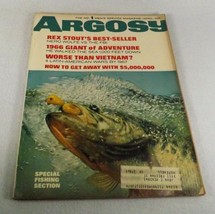 Argosy Men&#39;s Magazine April 1966-Worse Than Vietnam-How To Get Away w/$5,000,000 - £5.31 GBP