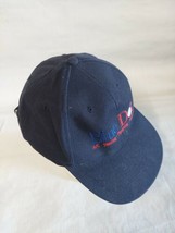 Blue Dot Heating Baseball Hat Cap Adjustable Strap Back Dark Blue Embroi... - $16.29