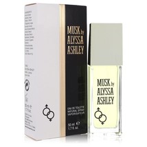 Alyssa Ashley Musk Perfume By Houbigant Eau De Toilette Spray 1.7 oz - £27.04 GBP