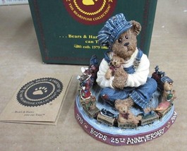 Boyds Bears Choo-choo McBear 25 Years and Still Chugging 227814 Bearstones - £28.87 GBP