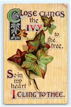 1912 Valentine Postcard With Poem - £7.89 GBP