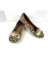 Sperry Topsider Women Shoe Black Brown 9.5M Pony Hair Leopard Ballet Flats - €23,63 EUR