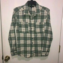 PS/LA Pacsun SZ XS/S Plaid Flannel Women&#39;s Shirt w/ Pockets Soft - £7.88 GBP