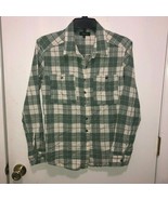 PS/LA Pacsun SZ XS/S Plaid Flannel Women&#39;s Shirt w/ Pockets Soft - $190.81 MXN