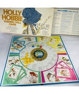 Complete Vintage Holly Hobbie Game Wishing Well Board Game 1976 - $29.99