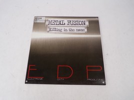 Metal Fusion Killing In The NameClub Mix Radio Edit Trackin&#39; Vinyl Record - £8.68 GBP