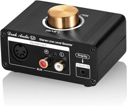 Mini Stereo Line Level Booster Amplifier Audio Preamp 20Db Gain Volume Control - £41.46 GBP