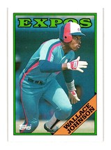 1988 Topps #228 Wallace Johnson Montreal Expos - £1.33 GBP