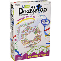 Doodletops Sweets Squiggly Stencil Kit - £27.09 GBP