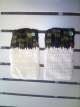 Handcrafted Crocheted Fingerless Gloves - £27.97 GBP