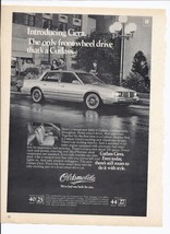 1982 OLDSMOBILE CUTLASS CIERA Print Ad Automobile car 8.5&quot; x 11&quot; - $19.11