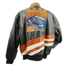 1999 CHAMPION NASCAR WINSTON CUP RACING LEATHER BOMBER JACKET CAMP-88 - $399.00