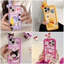 CS Winnie the Pooh Phone Cases Girl Shockproof Phone Cover Kuromi Piglet StellaL - $22.46