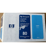 HP 80 DesignJet Cyan Value Pack Printhead/Ink C4891A(Genuine OEM ) Exp N... - $64.33