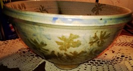 1985 Pottery Bowl by Naperville, IL. Artist - $25.00
