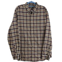 Eddie Bauer Shirt Mens XLT Plaid Cotton Flannel Button Up Outdoor Lumber... - £13.10 GBP