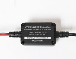 Kenwood CA-DR1130 Dashcam Hardwire Kit - Black image 3