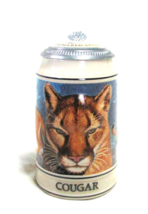 Anheuser-Busch Cougar Endangered Species Series Stein in Box - £17.58 GBP