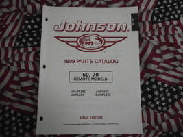 1999 Johnson 60 70 Remoto Modelli Parti Catalogo - £8.78 GBP