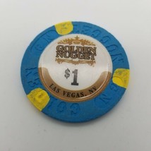 Golden Nugget Casino $1 Chip Las Vegas Nevada  - £9.46 GBP