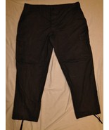 FADED DARK BLUE 100% COTTON XXX-LARGE REG CARGO  COMBAT UNIFORM PANTS TR... - $43.34