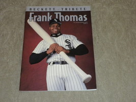 Frank Thomas Chicago White Sox  80 pg Beckett Tribute 1994 color photos,... - £5.19 GBP
