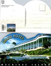 USA Michigan Mackinac Island Grand Hotel Longest Porch in the World VTG Postcard - £7.40 GBP