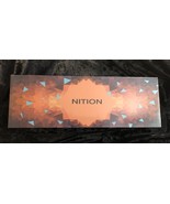 NITION Pro Hair Straightener 1 inch Argan Oil Tourmaline Ceramic Titanium  - $68.50 CAD