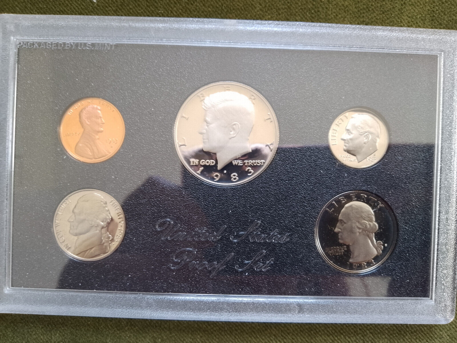 Primary image for 1983 Clad Proof Sets | U.S. Mint | Original Government Packaging OGP | 5 Coins