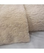 Vintage Terrisol towel set bath &amp; hand cream floral Brazil textured scul... - $26.00