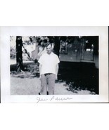 Joe Squinting In The Sun While Posing For The Photo 1940s - £4.68 GBP