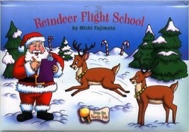 Reindeer Flight School (From the North Pole) [Hardcover]Very Rare Vintage-SHIP24 - £13.38 GBP
