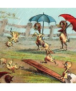 Sidney Squires &amp; Co Automatic Sofa Bed Anthropomorphic Victorian Trade Card - €24,12 EUR