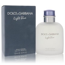 Light Blue by Dolce & Gabbana Eau De Toilette Spray 4.2 oz (Men) - $2,281.72 MXN