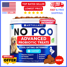 No Poo Chews for Dogs: Stop Eating Poop Treats with Probiotics &amp; Enzymes   - $24.99