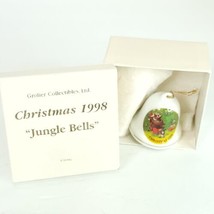 Disney Grolier The Lion King Christmas Bell 1998 Ornament Timon Simba Pu... - £19.41 GBP