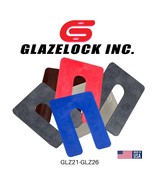 Glazelock Square Shim 4&quot; Horseshoe Plastic Flat Shims 4&quot;L x 3&quot;W with 7/8... - $74.49+