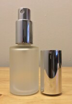 26 ml Refillable Frosted Glass Cylinder Fragrance Perfume Decant Spray B... - £8.65 GBP