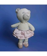 Carter’s 2012 Just One You Pink White Ballerina Teddy Bear 11&quot; Plush Toy - $77.22