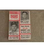 Baseball Digest Frank Howard, Tom Tresh, Juan Marichal, Pete Runnels Nov 1962 - £12.64 GBP