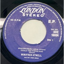 Winifred Atwell 45 EP Swedish Polka Portrait of Paree Syncopated London ... - £7.46 GBP