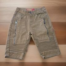 Kaalu Carpenter Cargo Shorts Tan Hip Hop Streetwear 90s Y2K Mens Size 32 N1 - $32.66