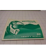 OEM Honda Owners Manual 2000 00   XR50R XR 50 R XR50            00X31-GE... - $25.14