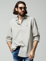 Polo Ralph Lauren Men&#39;s Classic Fit Plaid Twill Shirt in Multicolor - Si... - $57.97