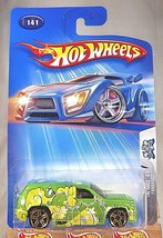 2004 Hot Wheels #141 Tag Rides 4/5 FANDANGO Green Yellow-Tampo w/Gold Pr5 Spokes - £6.88 GBP